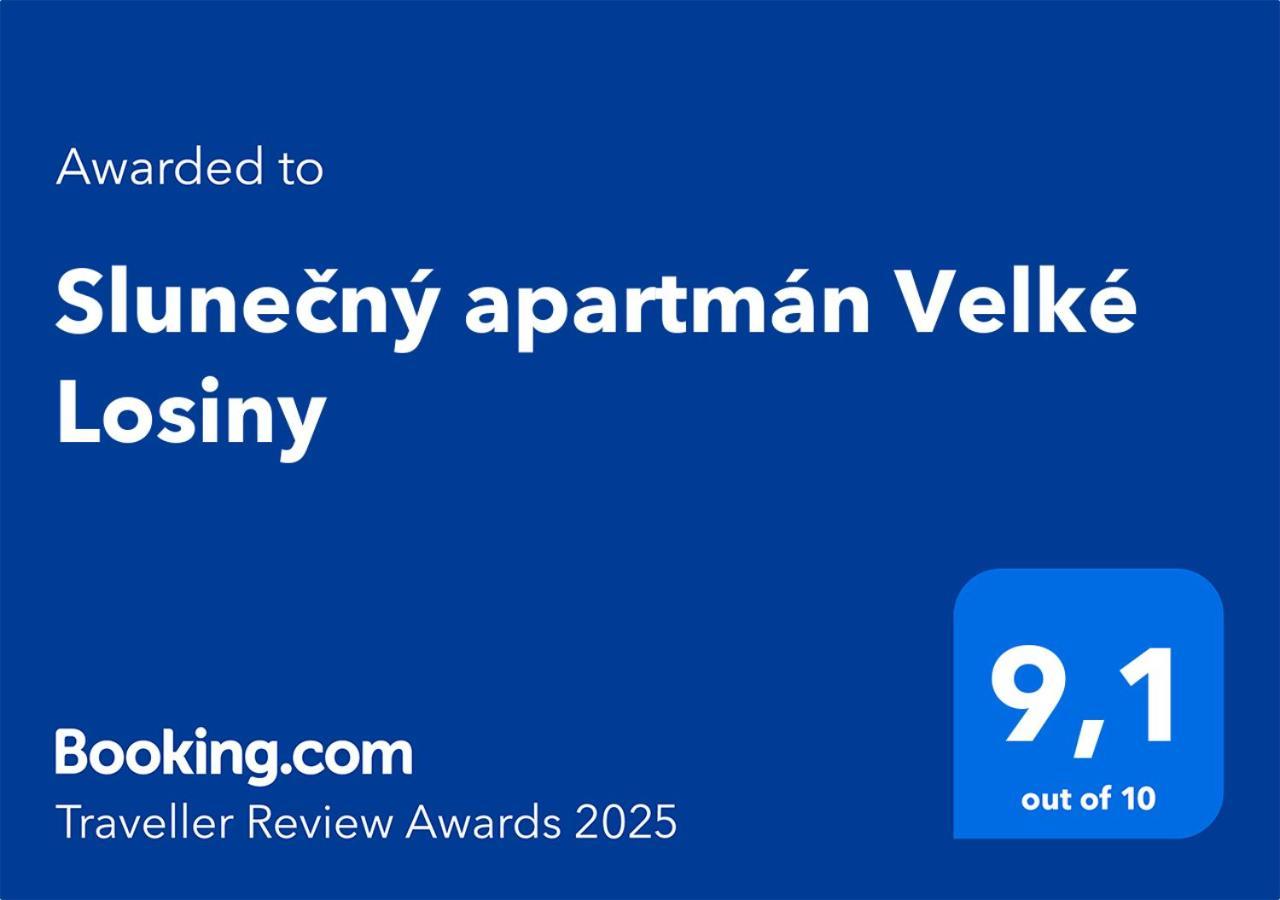 Slunecny Apartman Велке Лосины Экстерьер фото
